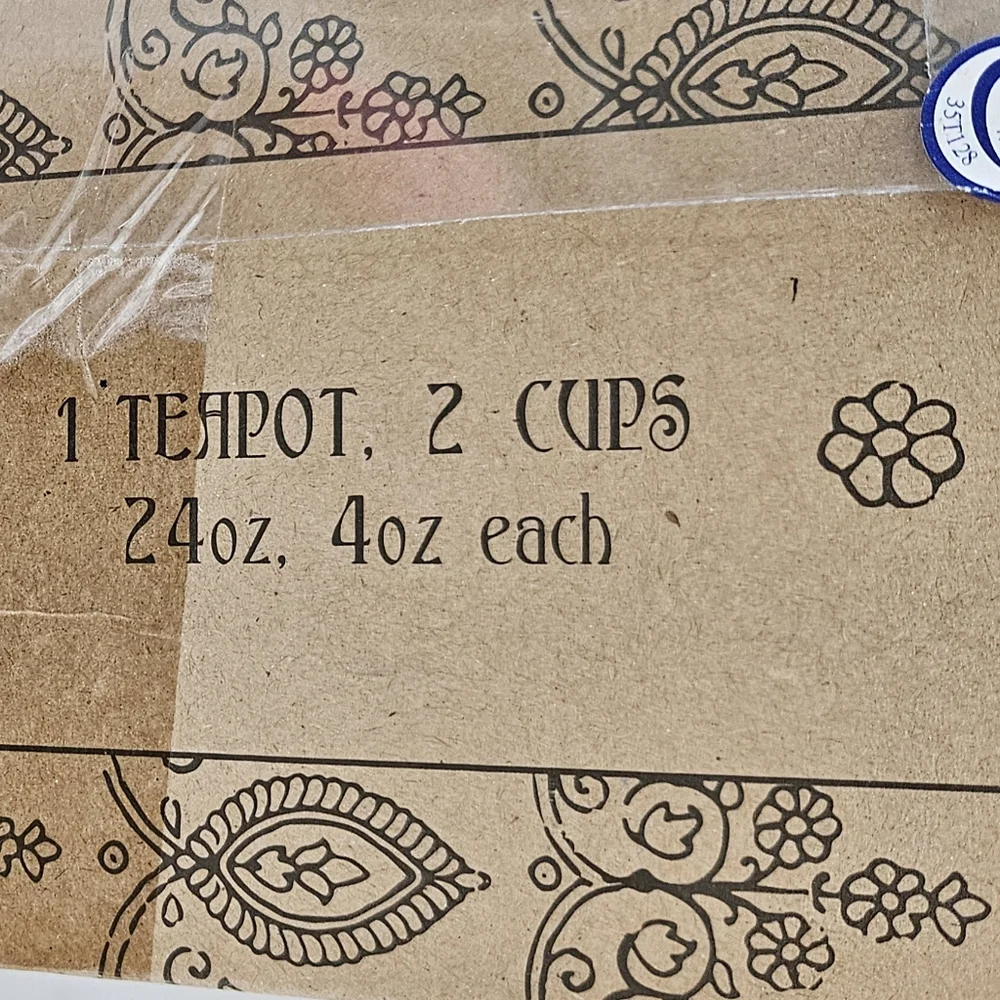 White Elephant Tea Set with Floral Design - Picture 8 of 8